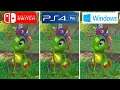 Yooka-Laylee (2017) Nintendo Switch vs PS4 Pro vs PC Gamer (Which one is Better?)