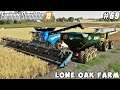 Building a new grain storage, harvesting oats | Lone Oak Farm | Farming simulator 19 | Timelapse #69