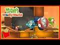 FriesPlays: Yoshi's Woolly World #4 - Walking the Chomp (Fries101Reviews)