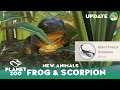 Goliath Frog & Scorpion - Planet Zoo new Animal - New Footage