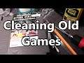 How I Clean My Old Video Game Cartridges (Sega, Atari, Nintendo Ect.)