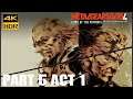 Metal Gear Solid 4 4K HDR 60fps - Gameplay Part #5 Act 1 RPCS3 Guns of the Patriots PS Now PS5