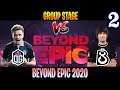 OG vs B8 Game 2 | Bo3 | Group Stage BEYOND EPIC 2020 | DOTA 2 LIVE