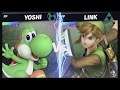 Super Smash Bros Ultimate Amiibo Fights  – Request #13857 Yoshi vs Link