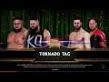 WWE 2K20 Kevin Owens Alt.,Samoa Joe VS Sami Zayn,Shinsuke Nakamura Tornado Tag Elimination Match