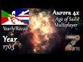 Yearly Recap | Year 1703 | Age of Sail - Multiplayer | Aurora 4x C# [1.9]