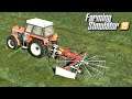Zgrabianie trawy (albo owsa) - Farming Simulator 19 #18