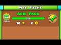 ACID PACK | Geometry Dash (Demon , Acid Rush 1~3 / Demon Map Pack) [All Clear / All Coins]