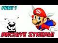 Archive Stream (9/22/20): Road to 100% Part 1 - Main Hall (Super Mario 64)
