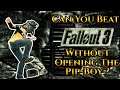 Can You Beat Fallout 3 Without Opening The Pip-Boy?