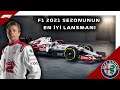 F1 2021 Sezonunun En İyi Lansmanı! - Alfa Romeo 2021 F1 Aracı C41'i Tanıttı