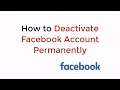 How to Deactivate Facebook Account Permanently (2021)