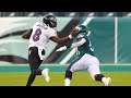 Madden NFL 21 PS4 Philadelphie Eagles vs Baltimore Ravens NFL Regular Season Week 6