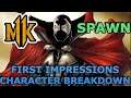 MK11 SPAWN FIRST IMPRESSION + CHARACTER BREAKDOWN - Mortal Kombat 11