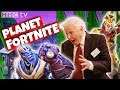 Planet Fortnite - Angry Monkey Attacks A Thanos