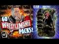 What do you get from 60 WRESTLEMANIA 37 Packs?! | WWE SuperCard