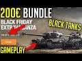 200€ Black Friday Bundle ⛔ Black T34, IS-6 and Panzer 58 Mutz | World of Tanks Gameplay