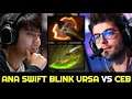 ANA vs CEB — Battle Fury + Swift Blink Build Ursa