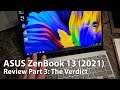 ASUS ZenBook 13 UM325 Test Verdict - Great Performance & Battery meet great Screen (Review Part 3)