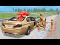 ЗОЛОТАЯ МОЛОДЁЖЬ! ОТЕЦ ПОДАРИЛ СЫНУ BMW | BeamNG.drive