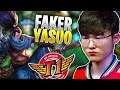FAKER jugó YASUO en COMPETITIVO!! | SKT vs KZ | LCK Highlights