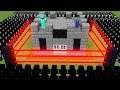 HACKER ATTACK A HOUSE OF NOOB VS PRO MINECRAFT BATTLE By Glad Noob