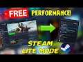 How to enable "Steam LITE Mode" + Reduce RAM/CPU Usage and Improve Performance for FREE! (2022)