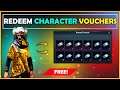 HOW TO GET FREE CHARACTER VOUCHER IN PUBG | REDEEM CHARACTER VOUCHERS | CHARACTER VOUCHER EVENT |S19