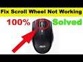How to Solve Mouse Scroll Wheel Not Working Problem In Google Chrome Windows 7/8/10 PC/Laptop