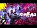 Let's Play Guardians Of The Galaxy | Part 10 - Escaping The Rock | Blind Gameplay Walkthrough