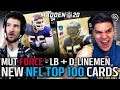 NFL 100 Linebackers and D-Linemen card art! | MUT Force - Episode #66