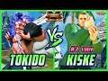 SFV CE ⚡ TOKIDO (Akuma) vs KISKE (#2 Cody) ⚡ Ranked Matches