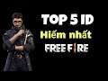 Top 5 ID hiếm nhất Freefire !