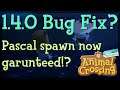 Was there a Pascal Spawn Bug? Now Fixed? - Animal Crossing New Horizons