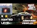 Armoured Vehicles of GTA V Online | Using Opressor MK II in 5 STAR wanted level | GTA Online