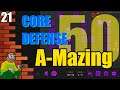 Core Defense - Achievement Hunting Continues With A-Mazing (50 Extra Wall) - Let's Play #21