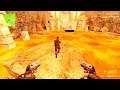 Counter Strike Source - Zombie Escape Nemesis Mod online gameplay on Volcano Escape map