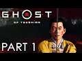 Ghost Of Tsushima Base PS4 Hard Difficulty Gameplay Walkthrough Part 1 - An Interesting Start