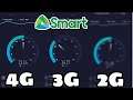 SPEED TEST- (4G vs 3G vs 2G) Smart/TNT Night Time