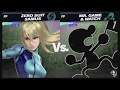 Super Smash Bros Ultimate Amiibo Fights  – 1pm Poll  Zero Suit Samus vs Mr Game&Watch