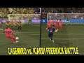 FIFA 21: CASEMIRO vs. ICARDI Freekick Battle! Heftige Freistöß Challenge vs. Bruder! - Ultimate Team