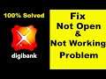 Fix "Digibank by DBS India" App Not Working / Digibank by DBS India Not Opening Problem Solved