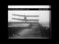 Handley Page Torpedo Plane lands on aircraft carrier in 1923.  Archive film 62529