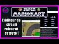 L'éditeur de circuit officiel des dev de Super Mario Kart (Extrait de RGB #036) : on a testé !
