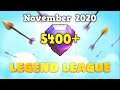 Legend League Zap Lalo Attacks! | 5400+ Trophies | November 7 | Clash of Clans | Raze