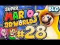 Lets Play Super Mario 3D World Deluxe - Part 28 - Mario & Toad HATER