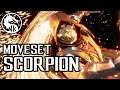 Mortal Kombat 11 - Scorpion Moves Guide w. Inputs [Uncensored]