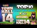 NEW TH14 WAR BASE + LINK | NEW TOP 10 TH14 CWL BASES | CLASH OF CLANS