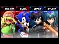 Super Smash Bros Ultimate Amiibo Fights – Request #20873 Min Min & Sonic vs Joker & Byleth