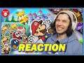 TEY REACTS! Paper Mario: The Origami King - Announcement Trailer